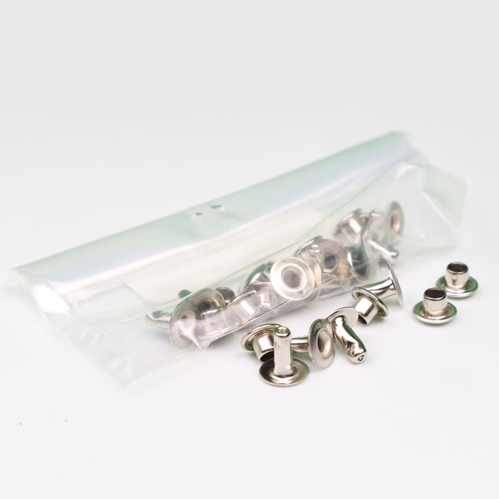 Rivetto per bloccaggio corsoio zanzariera venduto a coppia - 10cp